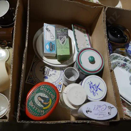 Tins etc
