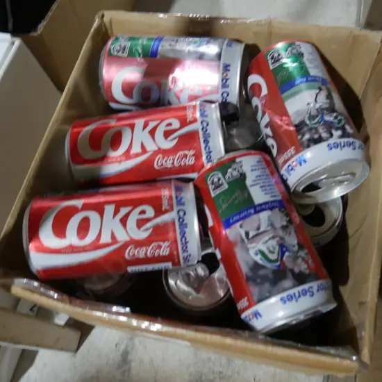 Coca-Cola cans