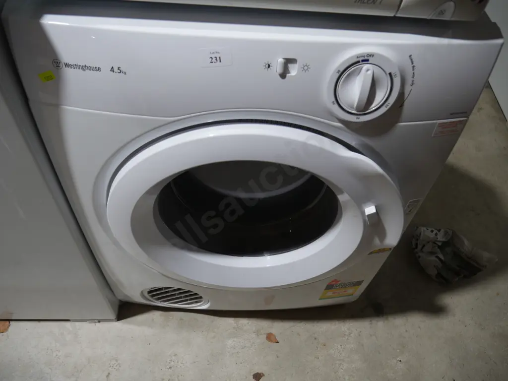 Westinghouse 4.5 kg dryer Image 1++
