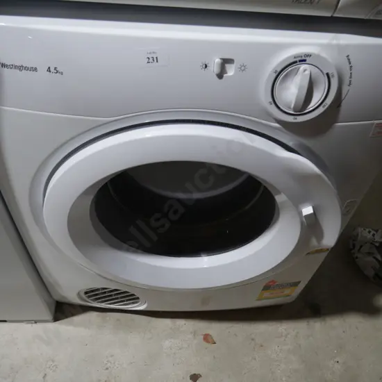 Westinghouse 4.5 kg dryer