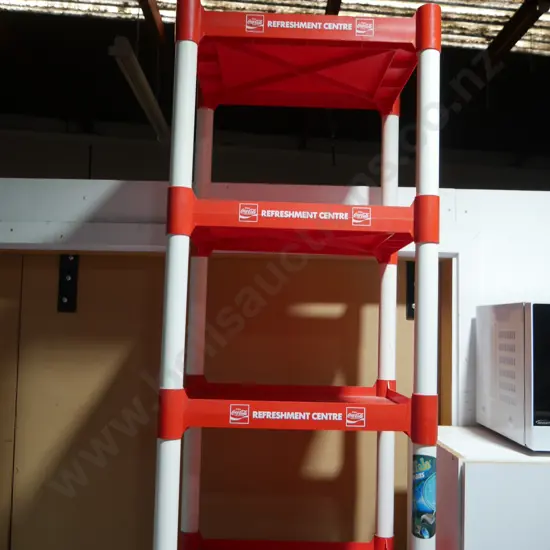 Coca-Cola shelf