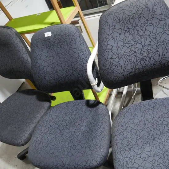 3 office chairs