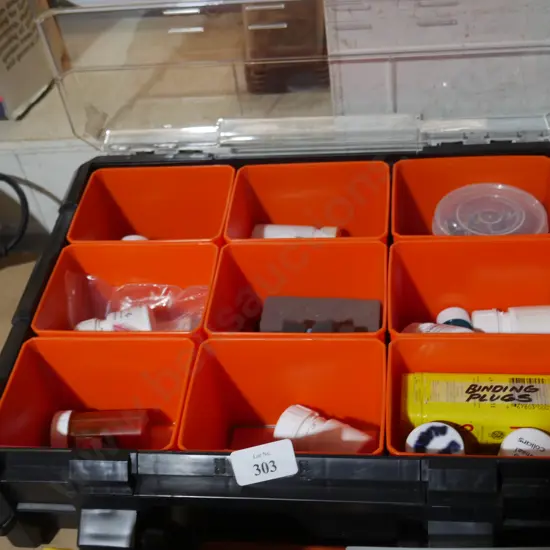 Organiser case and contents