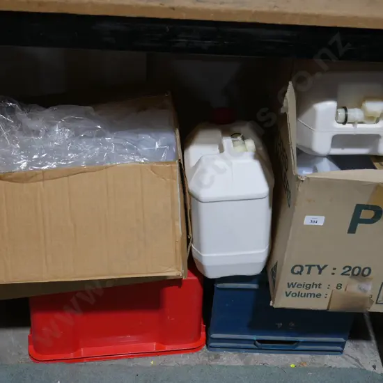 Plastic water containers