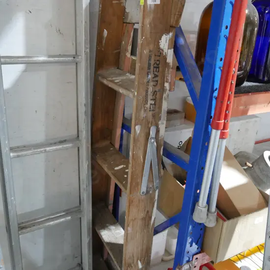 Wooden ladder