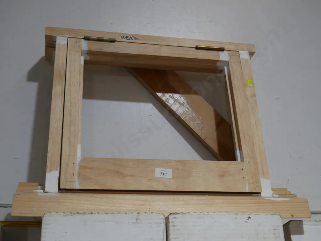 Wooden window frame Image 1++