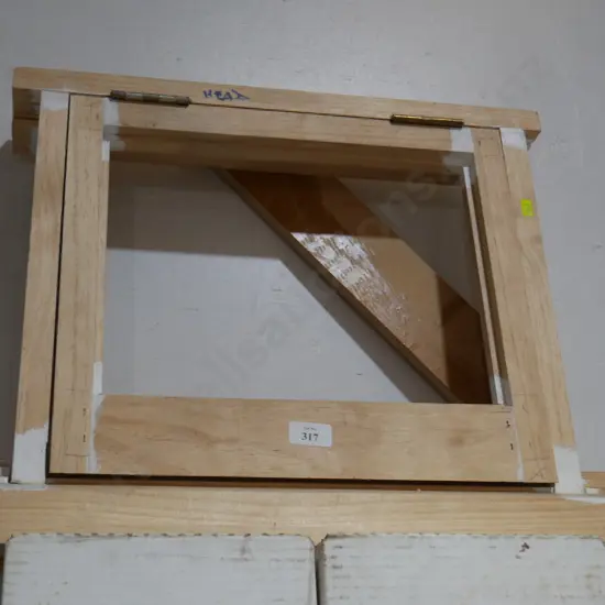 Wooden window frame