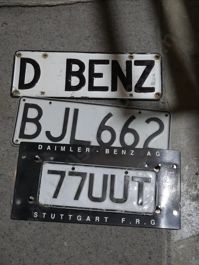 Number plates Image 1++