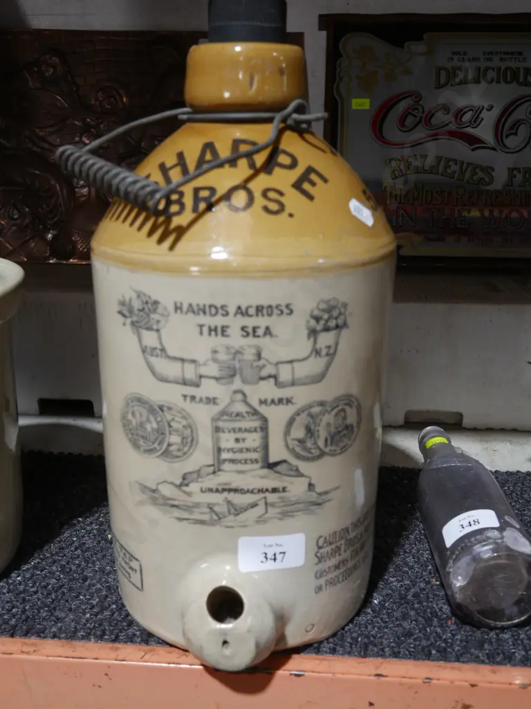 Sharpe Bros stone bottle, A/F Image 1++