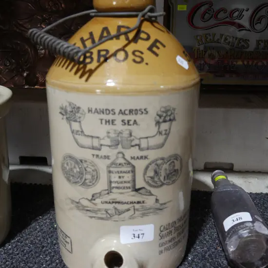 Sharpe Bros stone bottle, A/F