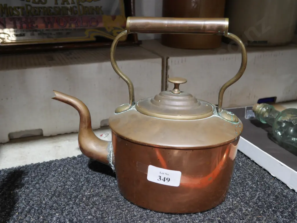 Copper teapot Image 1++