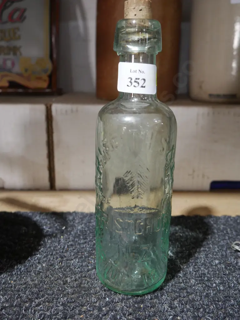 Griffiths & Co Christchurch Springfield glass bottle Image 1++