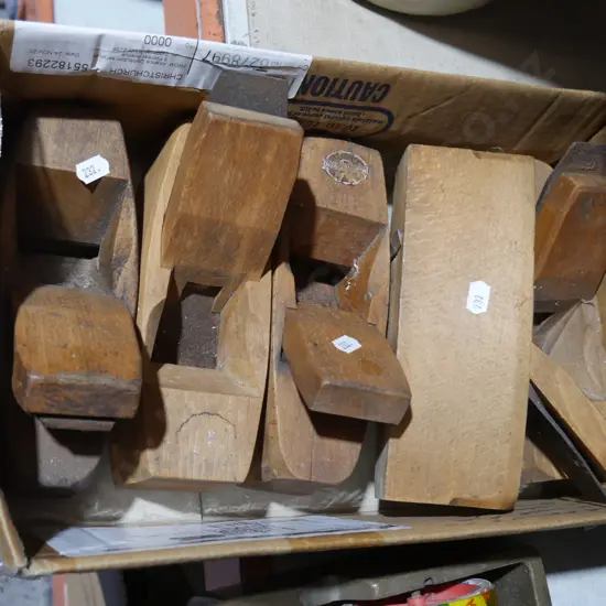 Assorted wood planes