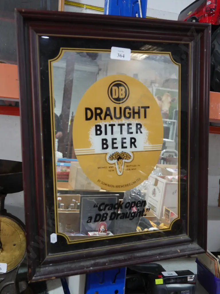 Draught bitter beer mirror Image 1++