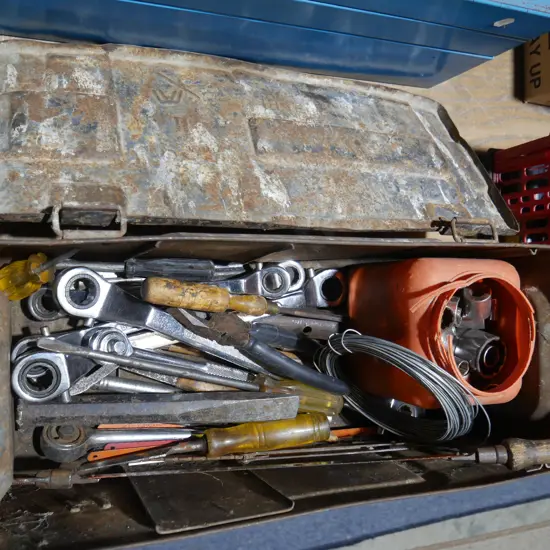 Toolbox and contents