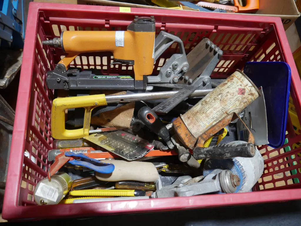 Crate of tools etc Image 1++