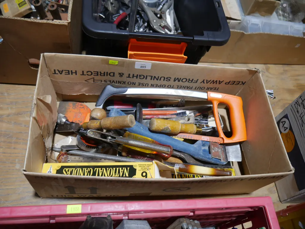 Box of assorted tools Image 1++