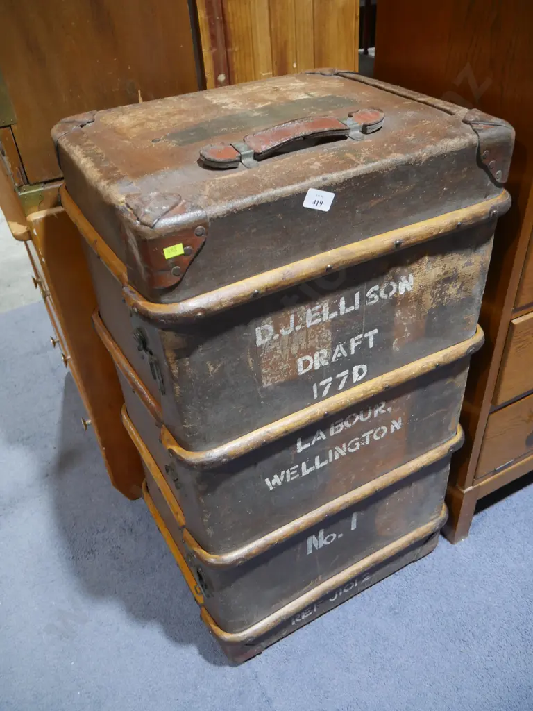 D.J.Ellison labour Wellington trunk Image 1++