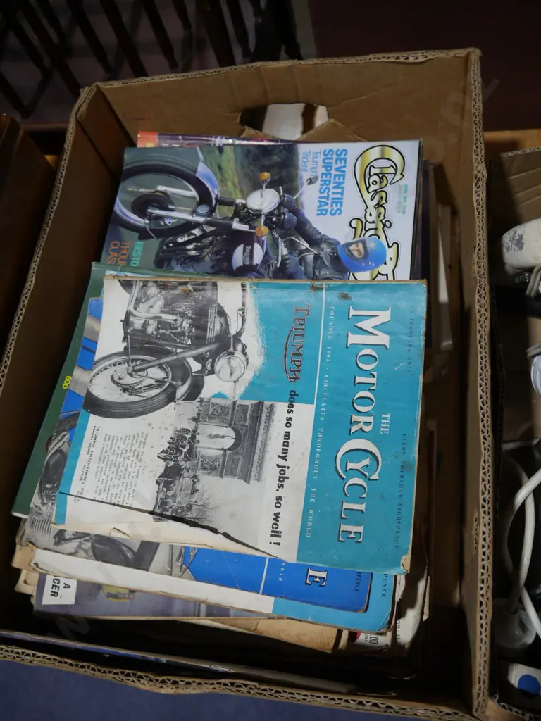 Assorted motorcycle magazines Image 1++