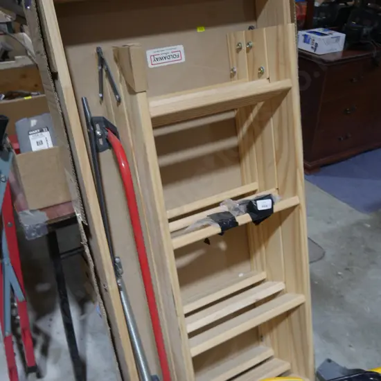 New timber attic ladder