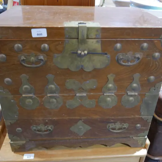 Korean bandaj wood chest