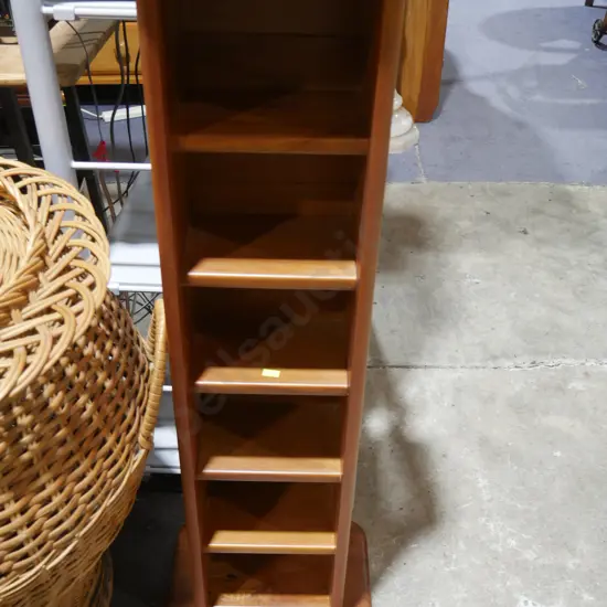 Wooden CD rack