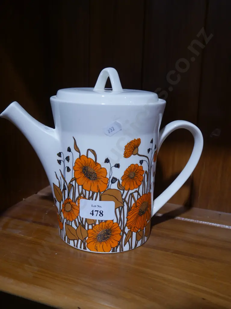 Crown Lynn "Sorrento" coffee pot Image 1++