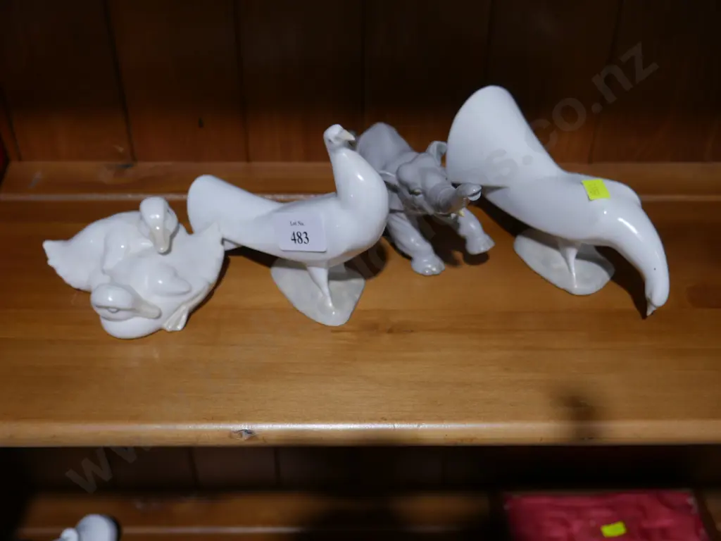 4 Neo and Lladro animal ornaments Image 1++