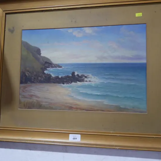 K. Guthrie oil painting