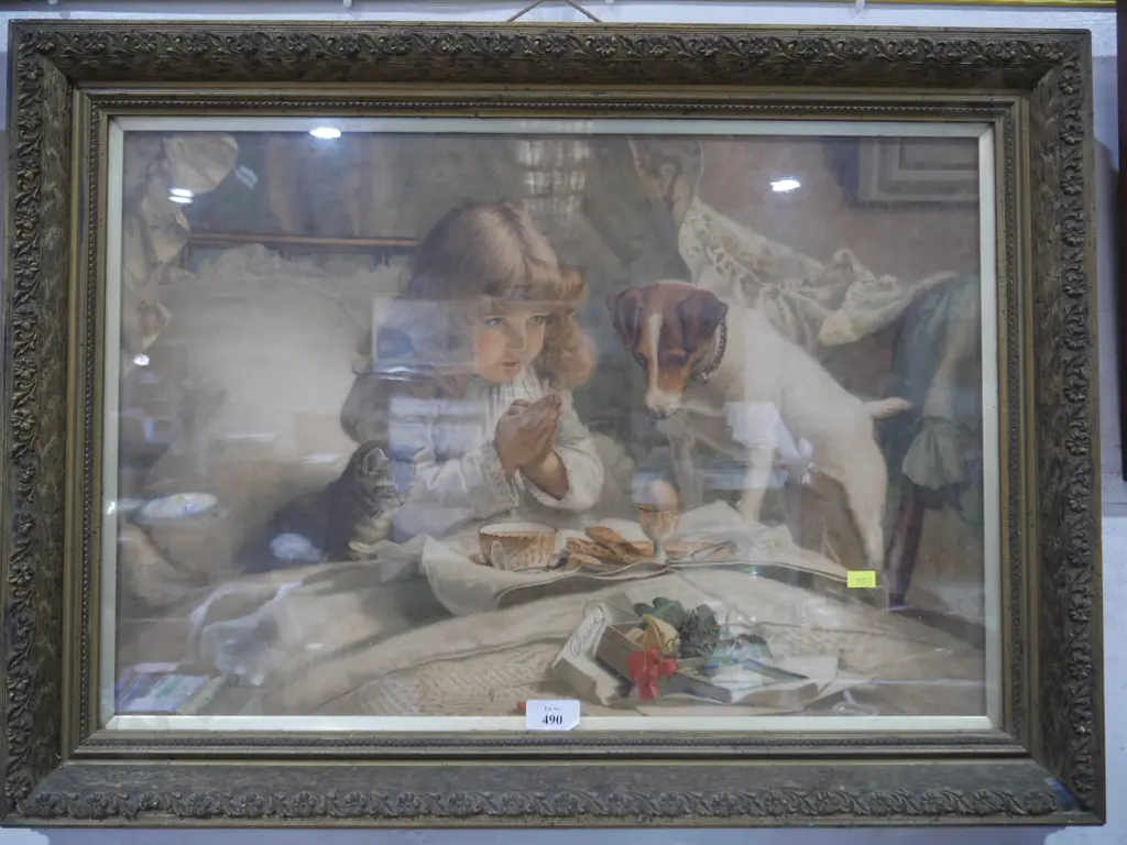Charles Burton Barber framed print Image 1++