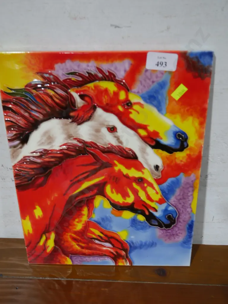 Horse tile plaque Image 1++