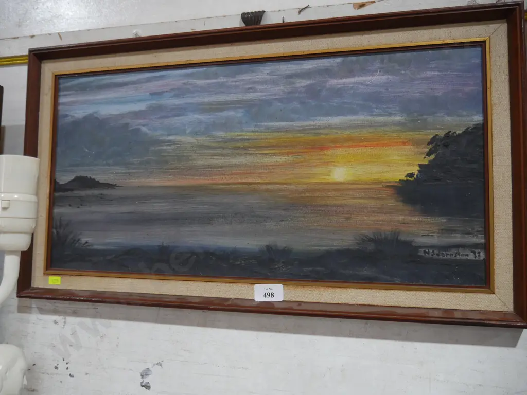 N. S. Johnston ocean scene artwork Image 1++