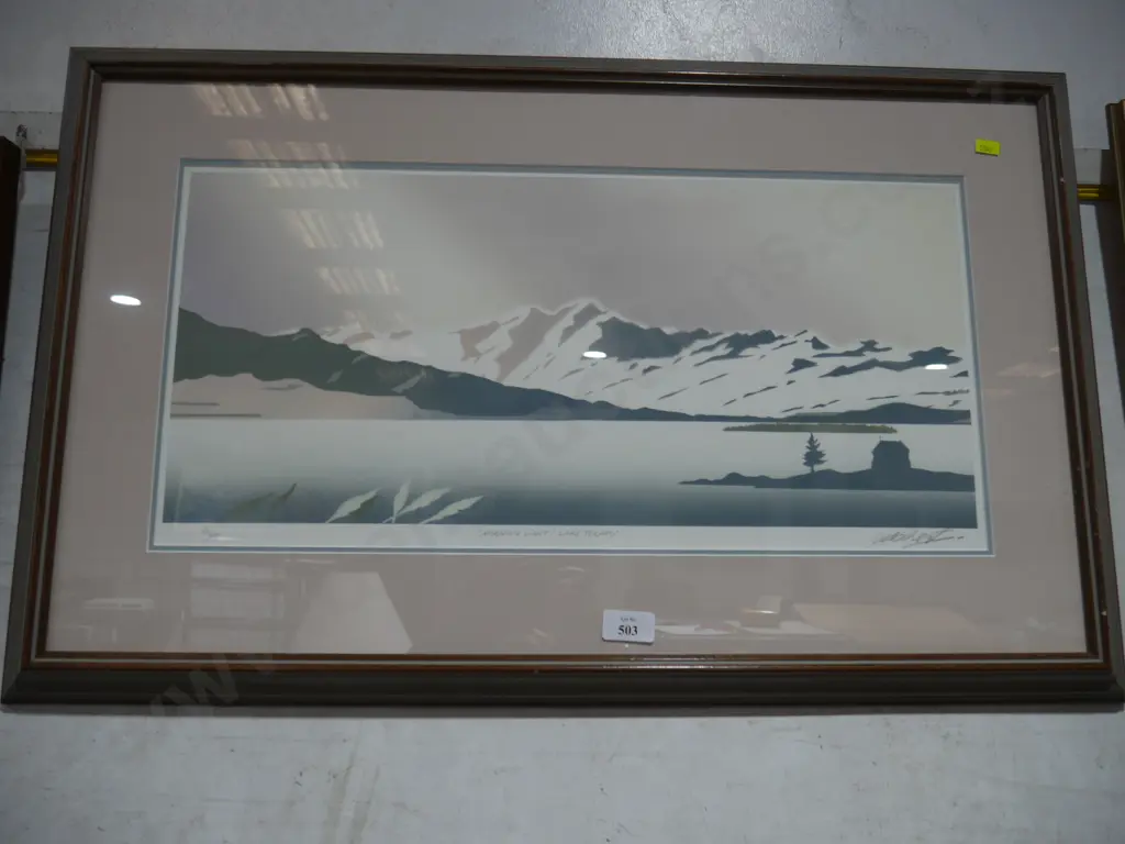 Limited edition Morning Light, Lake Tekapo print Image 1++
