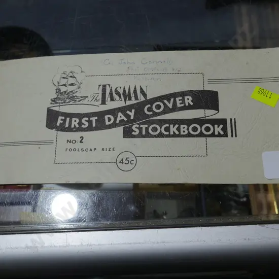 First day cover stock book