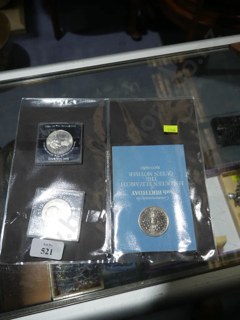 80th birthday Queen Elizabeth coin set Image 1++