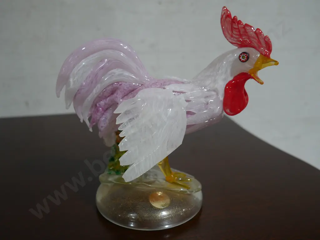 Murano glass rooster Image 1++