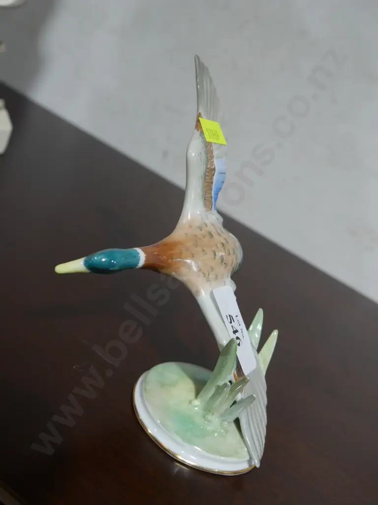 Spanish porcelain duck ornament Image 1++