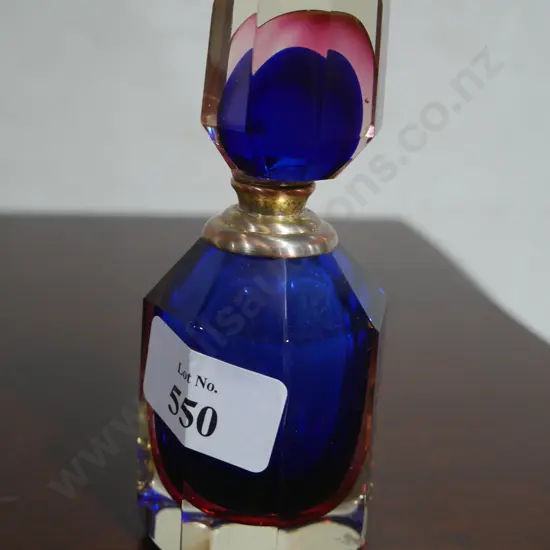 Glass scent bottle