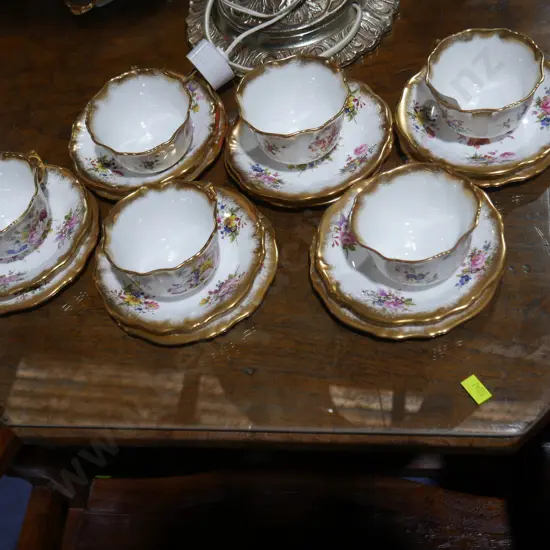 Hammersley Lady Patricia set of 6 trios