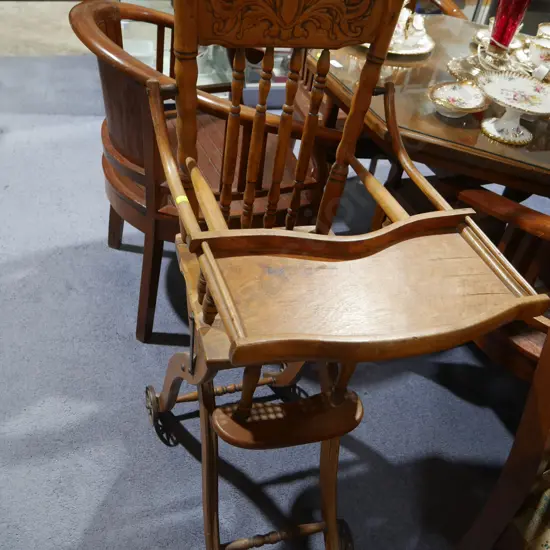 Vintage high chair