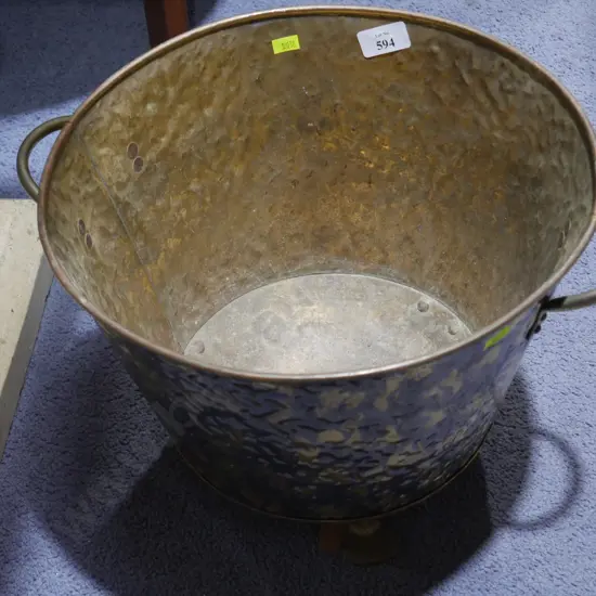 Brass bucket