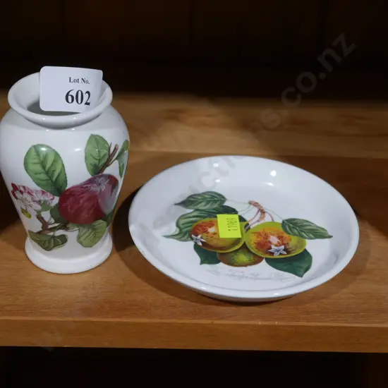 Port meirion vase and plate