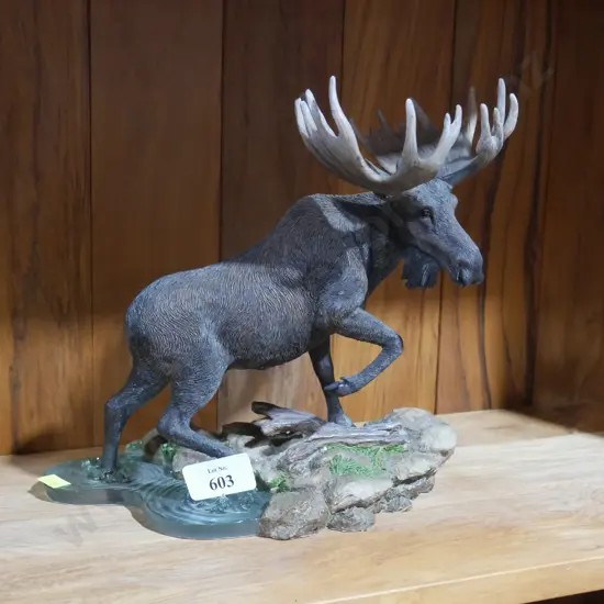 Moose figurine