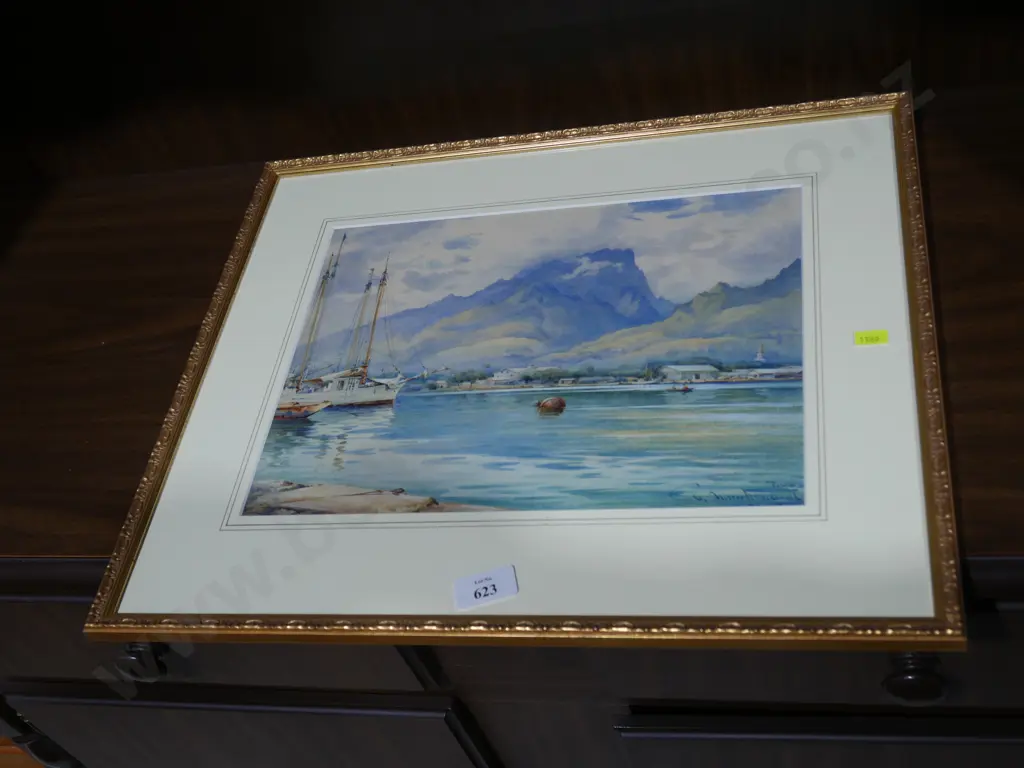 Artwork watercolour landscape Image 1++