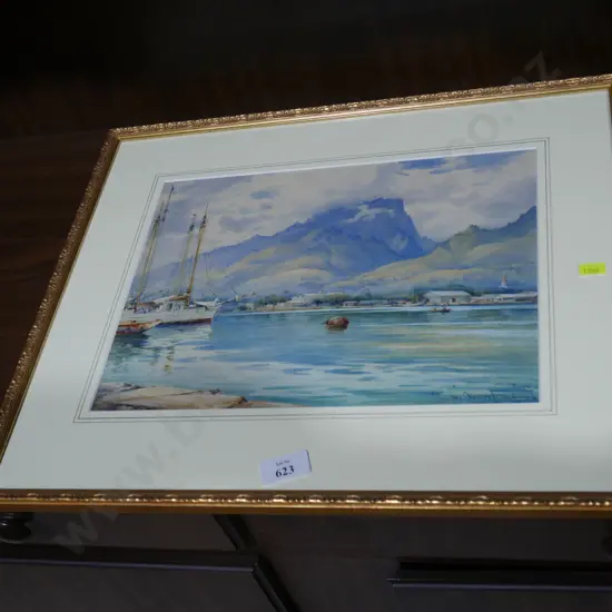 Artwork watercolour landscape