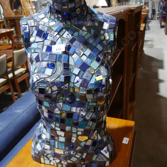 Mosaic female torso