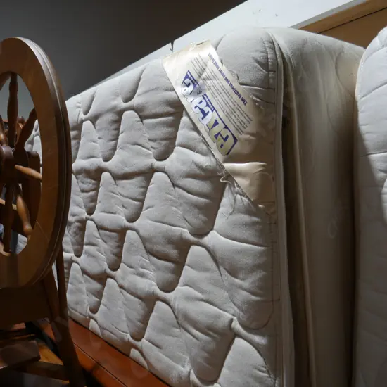King mattress and base and headboard