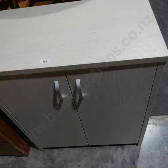 White modern cabinet