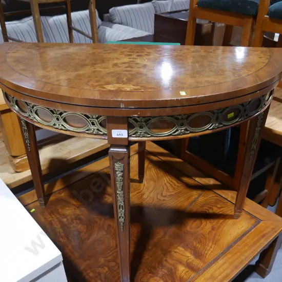 Games table