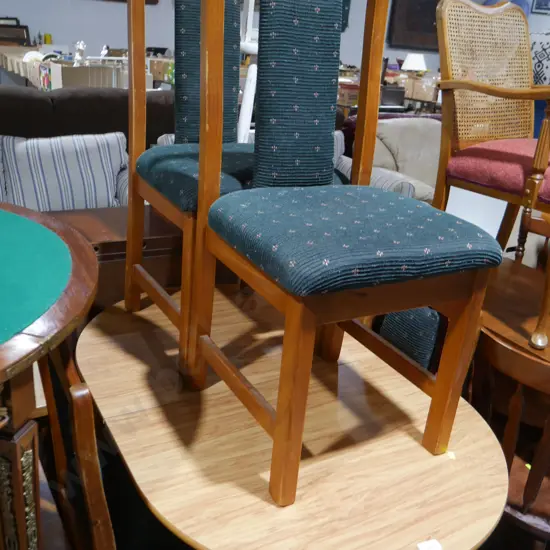 Dining table four chairs